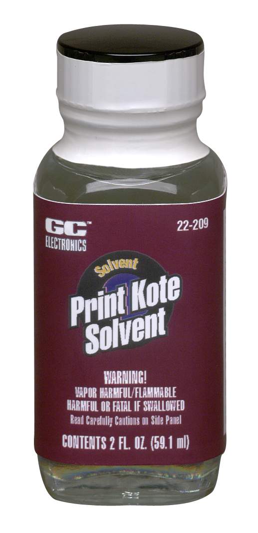 GC Electronics 22-209 PRINT KOTE SOL, 2 OZ BOTTLE