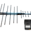 Sky Blue BA200 Televes Preamp Bundle, Black Arrow Antenna Hi-VHF/UHF Includes 560383 Single Input Preamp