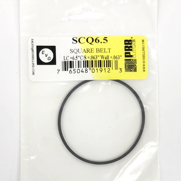 PRB SCQ6.5 BELT 6.500 x 0.063 x 0.063