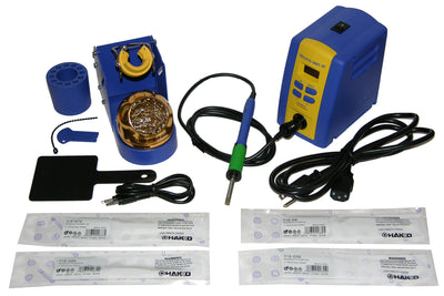 Hakko FX951-66 (FX-951) Digital Soldering Station, FH200-01 Stand & Chisel Tip Bundle