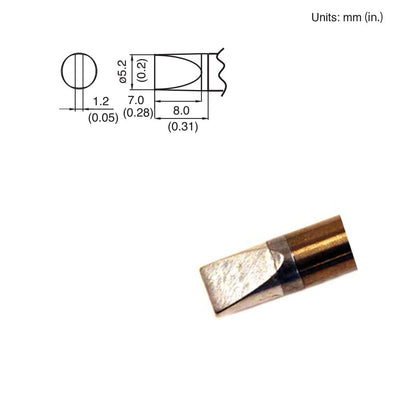 Hakko T15-D52 Solder Tip (Subs T7-D52) FX951 FM-206 FM-204 FM-203 FM-202 FP101